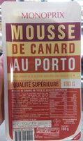Mousse de canard au Porto