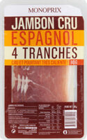 Jambon sec espagnol