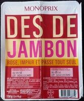 Dés de Jambon
