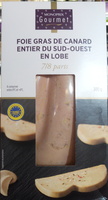 Foie gras de canard entier du Sud-Ouest en lobe
