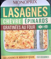 Lasagnes Chèvre Épinards Gratinées au Four