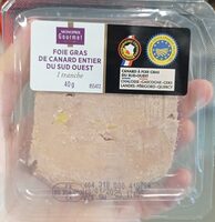 Foie gras de canard entier