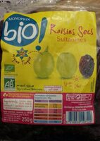 Raisins secs Sultanines