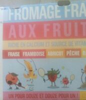 Fromage frais aux fruits