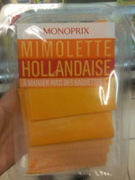 Mimolette Hollandaise en tranches