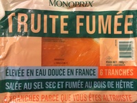 Truite fumée