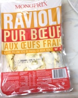Ravioli pur boeuf aux oeufs frais