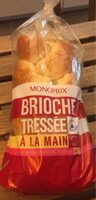 Brioche tressée à la main