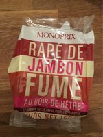Râpé de Jambon Fumé au Bois de Hêtre
