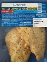 Filets de limande du nord Meunière