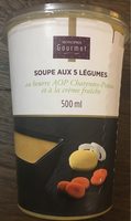 Soupe aux 5 légumes au beurre AOP Charentes-Poitou et à la crème fraîche