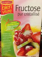Fructose pur cristalise