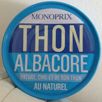 Thon Albacore au naturel