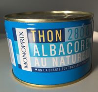 Thon Albacore au naturel