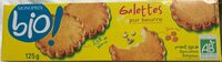Galettes pur beurre, certifié AB