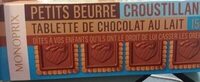 Petits Beurre Croustillant Tablette de Chocolat au Lait