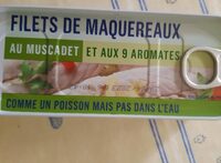 Filets de maquereaux au muscadet et aux 9 aromates