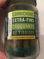 Cornichons extra-fins croquants au vinaigre