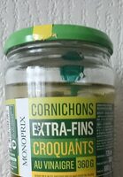 Cornichons extra-fins croquants au vinaigre