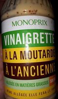 Vinaigrette à la moutarde à l'ancienne allégée en matières grasses