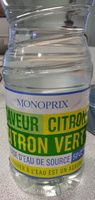 Saveur Citron Citron Vert