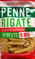 Penne Rigate (Al dente 12 mn)