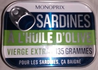 Sardines à l'huile d'olive