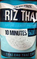 Riz Thaï 10 minutes 500 g Monoprix