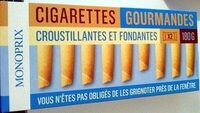 Cigarettes gourmandes