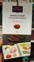 Chocolat noir 72% de cacao Saint-Domingue