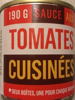 Sauce aux tomates cuisinées