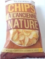 Chips à l'ancienne nature