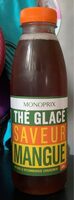 Thé glacé saveur mangue