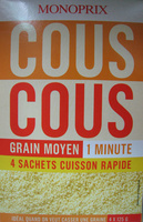 Couscous grain moyen 1 minute