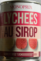 Lychees au sirop