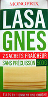 Lasagnes sans précuisson