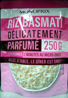 Riz Basmati délicatement parfumé Monoprix