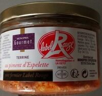 Terrine au piment d'Espelette