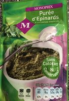 Puree d'epinards