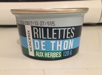 Rillettes de thon aux herbes
