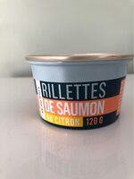 Rillettes de saumon au citron