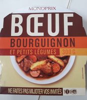 Bœuf Bourguignon, Pommes de Terre et Petits Légumes