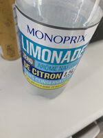 Limonade Zéro de citron