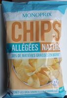 Monoprix Chips Allégées Nature