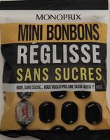 Mini Bonbons Réglisse Sans sucre