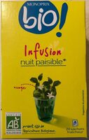 Infusion nuit paisible Bio Monoprix