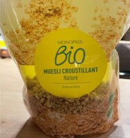 Muesli croustillant nature