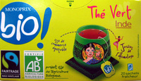 Thé Vert Inde Bio Monoprix