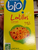 Lentilles Corail
