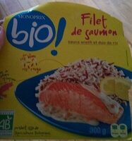 Filet de Saumon sauce Aneth et Duo de Riz